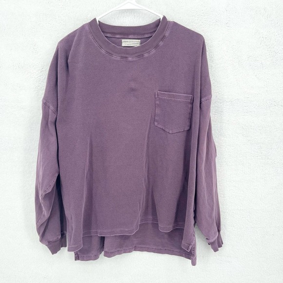 Urban Outfitters Tops - Urban Outfitters Women's Large Purple Long Sleeve 100% Cotton Casual Shirt